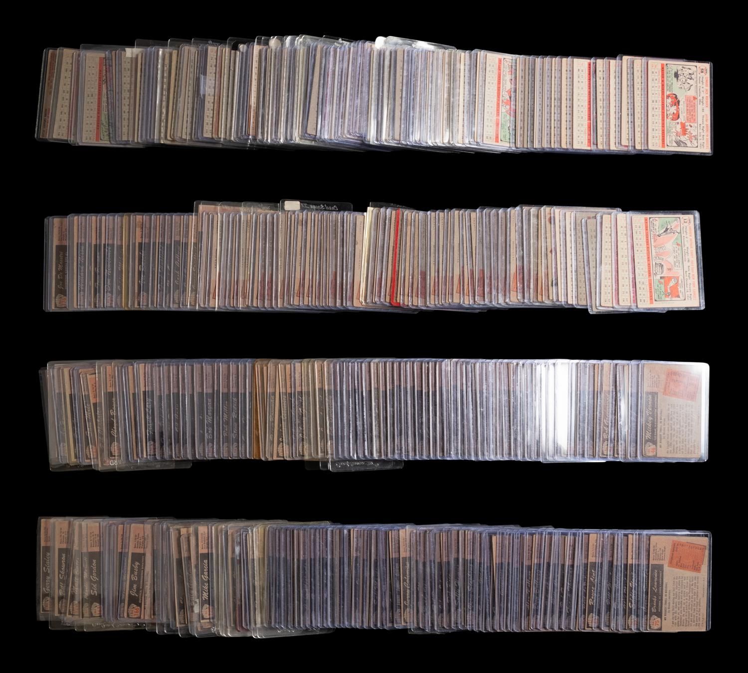 A Shoebox Collection of 1950s Baseball Cards