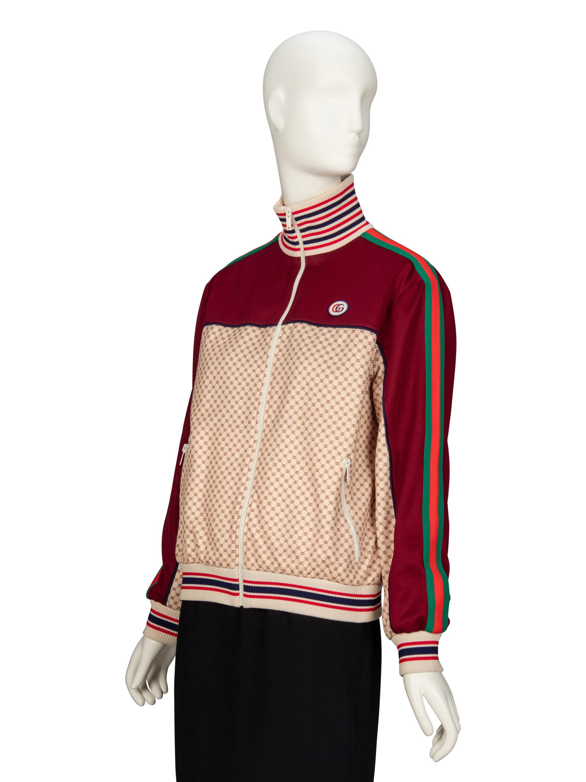 GUCCI, ZIPPERED TRACK JACKET