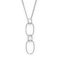 Diamond and White Gold Necklace