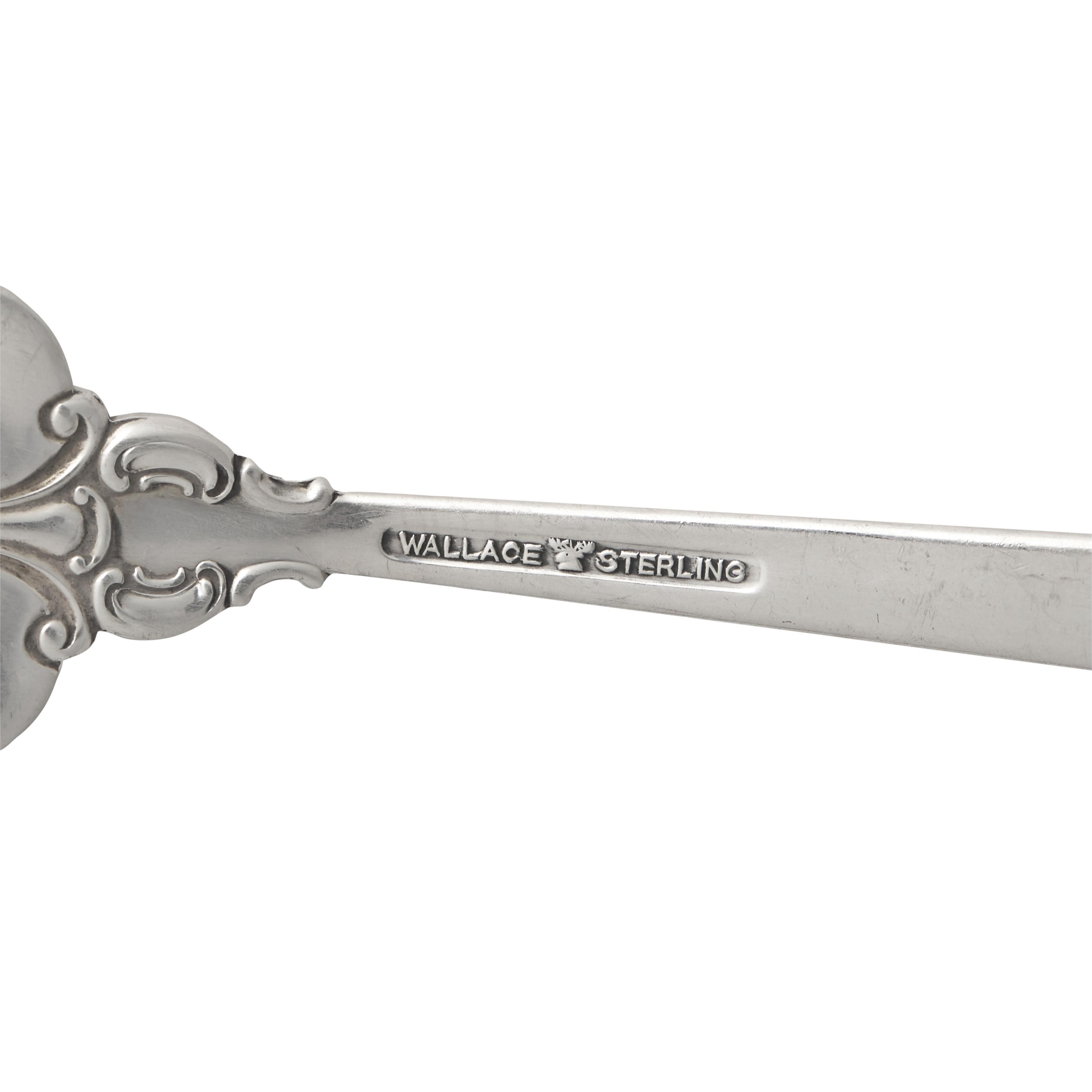 An American Silver Flatware Service – Grand Baroque Pattern, by Wallace