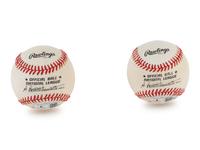 A Group of Two Don Drysdale Single Signed Baseballs (BAS Beckett Authentication Services Certified)