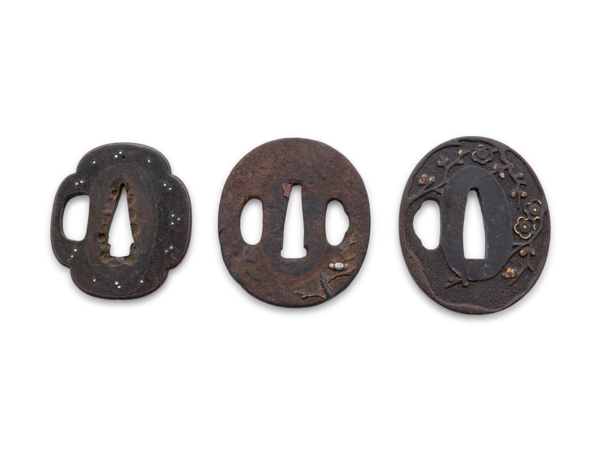 Ten Inlaid Tsuba
