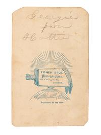 [EARLY PHOTOGRAPHY]. CDV of Black performer, likely Thomas Dilward, AKA "Japanese Tommy."