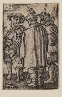 Three Soldiers and the Dog (together with three old master engravings)
