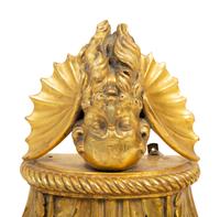 A Large Swedish Giltwood Bracket with Neptune