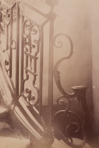 A group of three photographs ( Escalier, rue Beautreilles 7, 1904 (4e arr) , 1903-1904; Hôtel de Beauffremont, rue de Grenelle 87 , 1901; Hôtel de Grancry, 83 rue Richelieu , 1907)