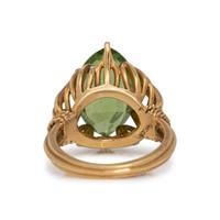 CARTIER, YELLOW GOLD AND PERIDOT RING