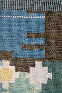 'Örbyhus' Flatweave Rug Sweden, c. 1960