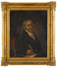 American School 19th century portrait of merchant james brundige (1786-1862) of baltimore, maryland
