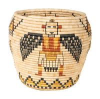 Hopi Second Mesa Katsina Basket