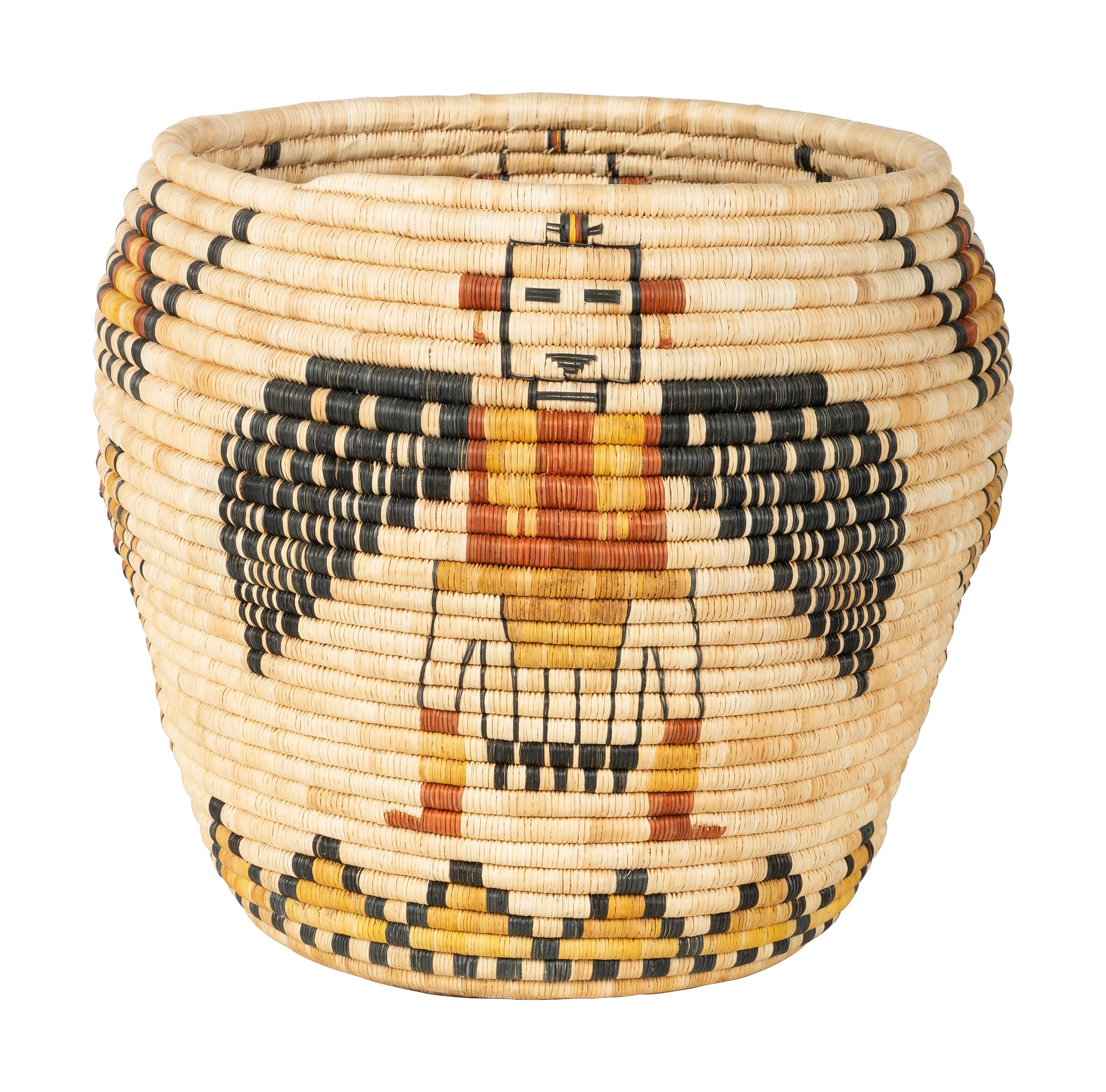 Hopi Second Mesa Katsina Basket