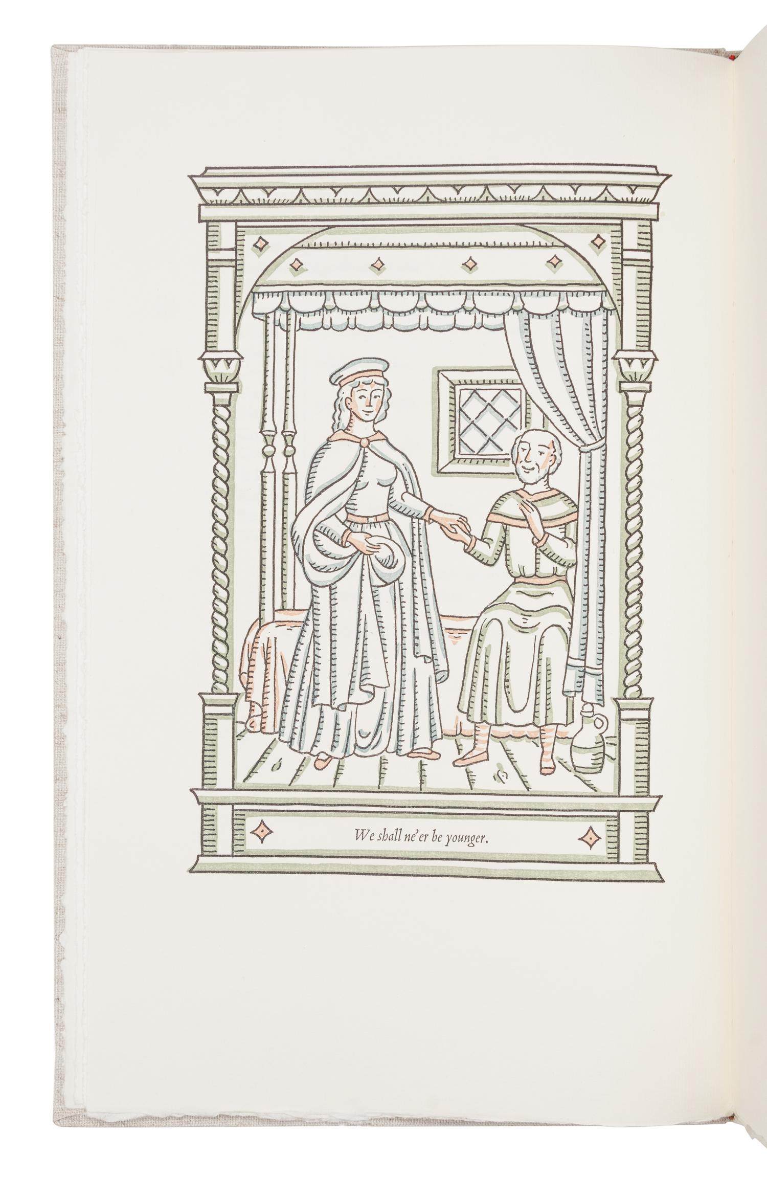 [GRABHORN PRINTING]. SHAKESPEARE, William (1564-1616). The Taming of the Shrew . San Francisco: Grabhorn-Hoyem, 1967.