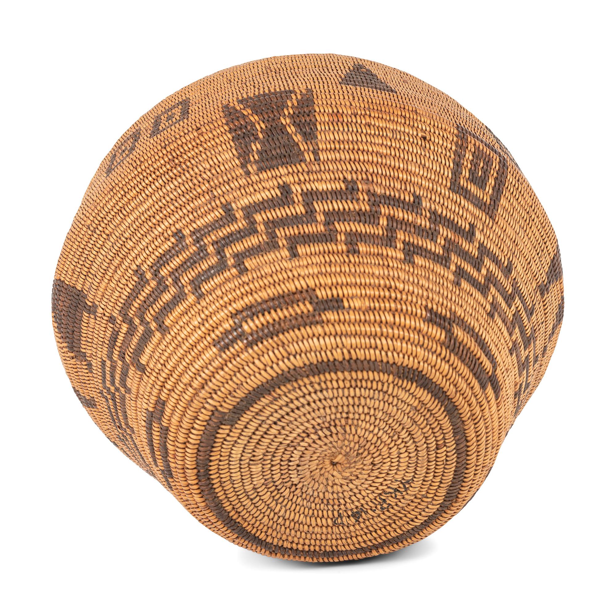 California Figural Basket