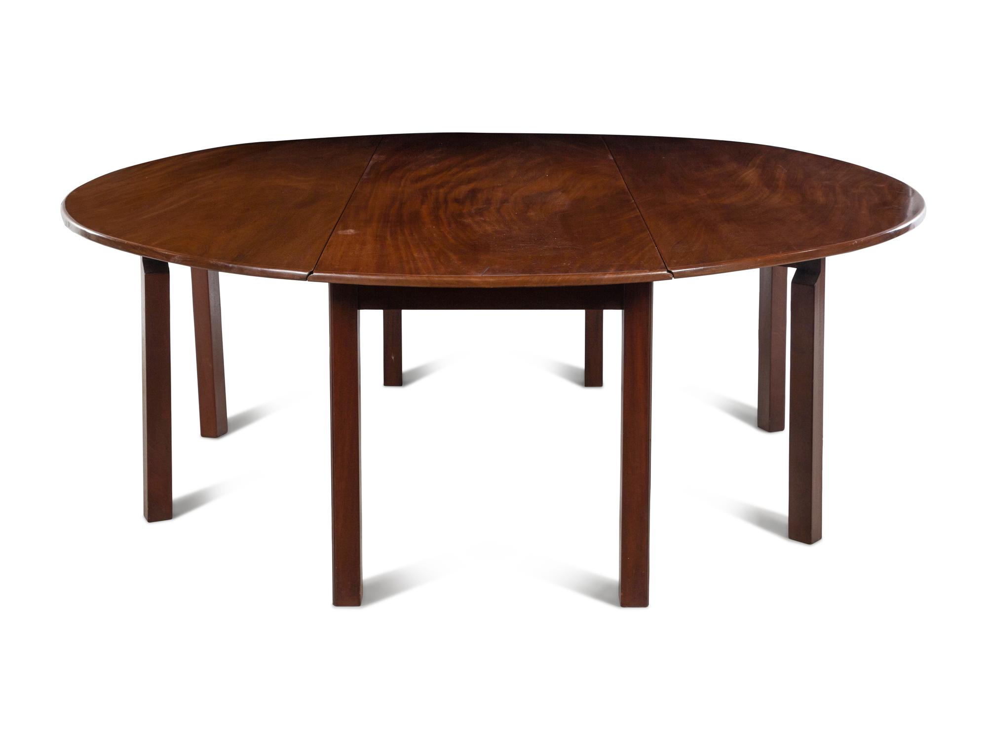 An English Mahogany Wake Table