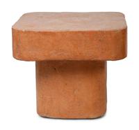A Pair of Faux-Marble Painted Weighted Resin Side Tables — 20TH CENTURY