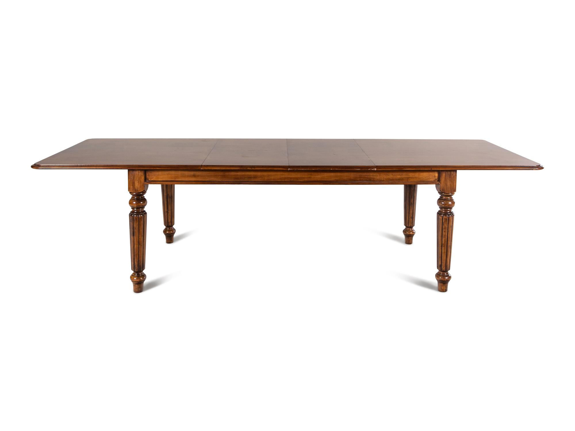 A William IV Style Walnut Dining Table