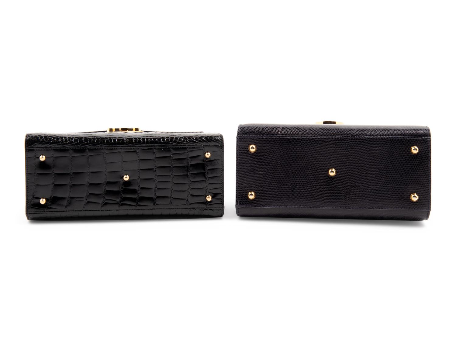 Two Tiffany & Co Flap Bags and One Pair of Gloves, 2010s