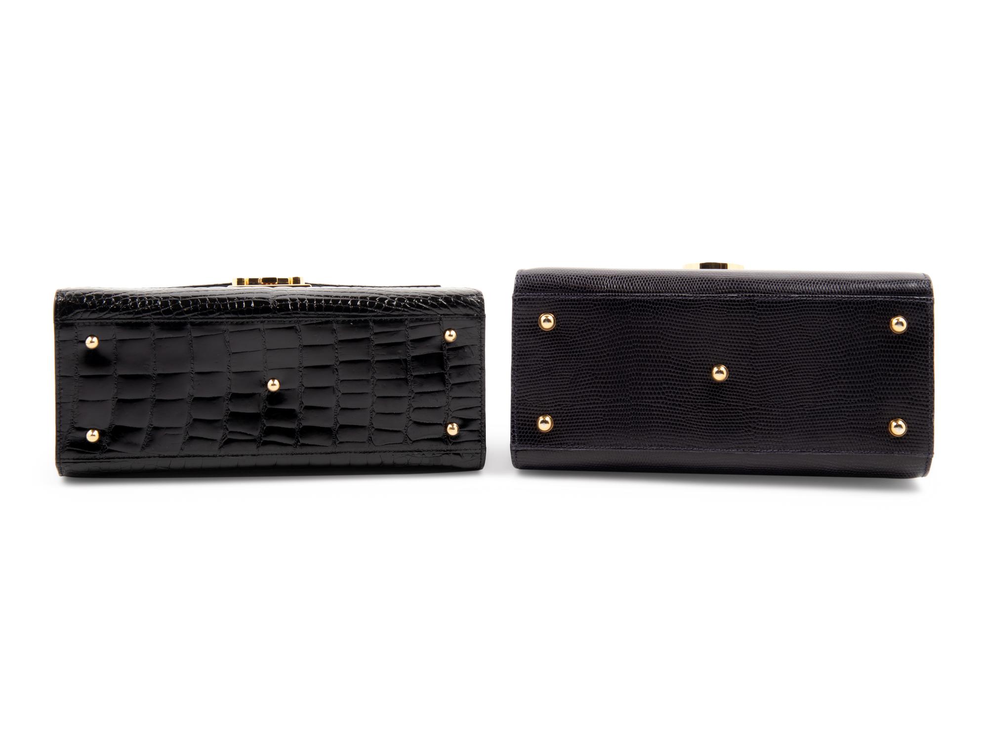 Two Tiffany & Co Flap Bags and One Pair of Gloves, 2010s