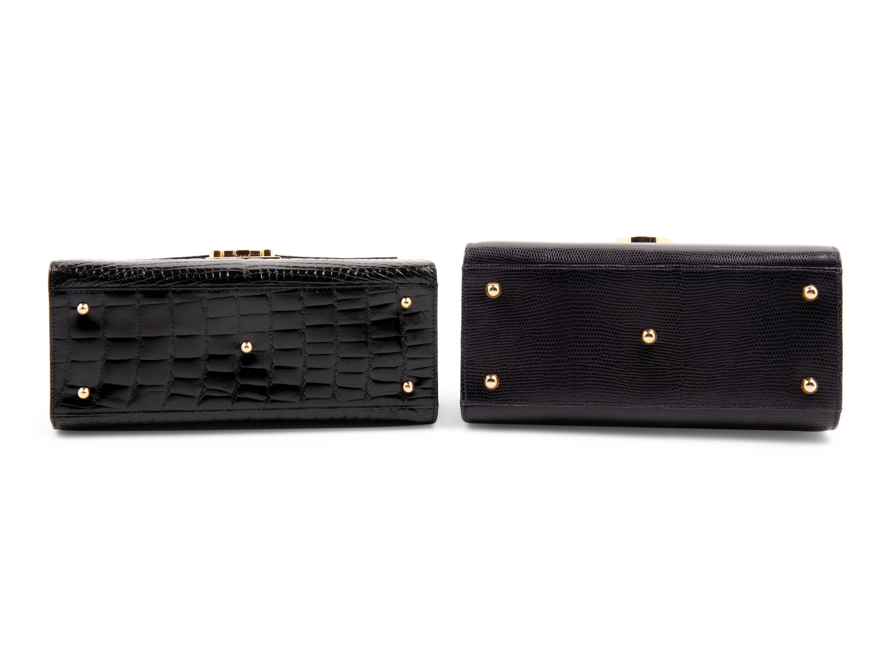 Two Tiffany & Co Flap Bags and One Pair of Gloves, 2010s