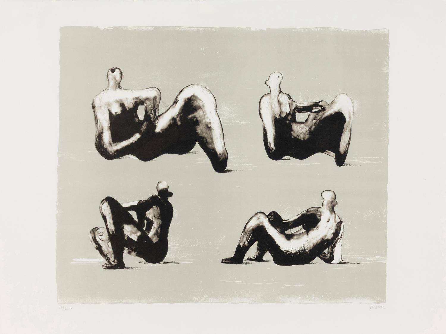 Various Artists (20th century) Omaggio a Michelangelo (complete portfolio of thirteen) , 1975