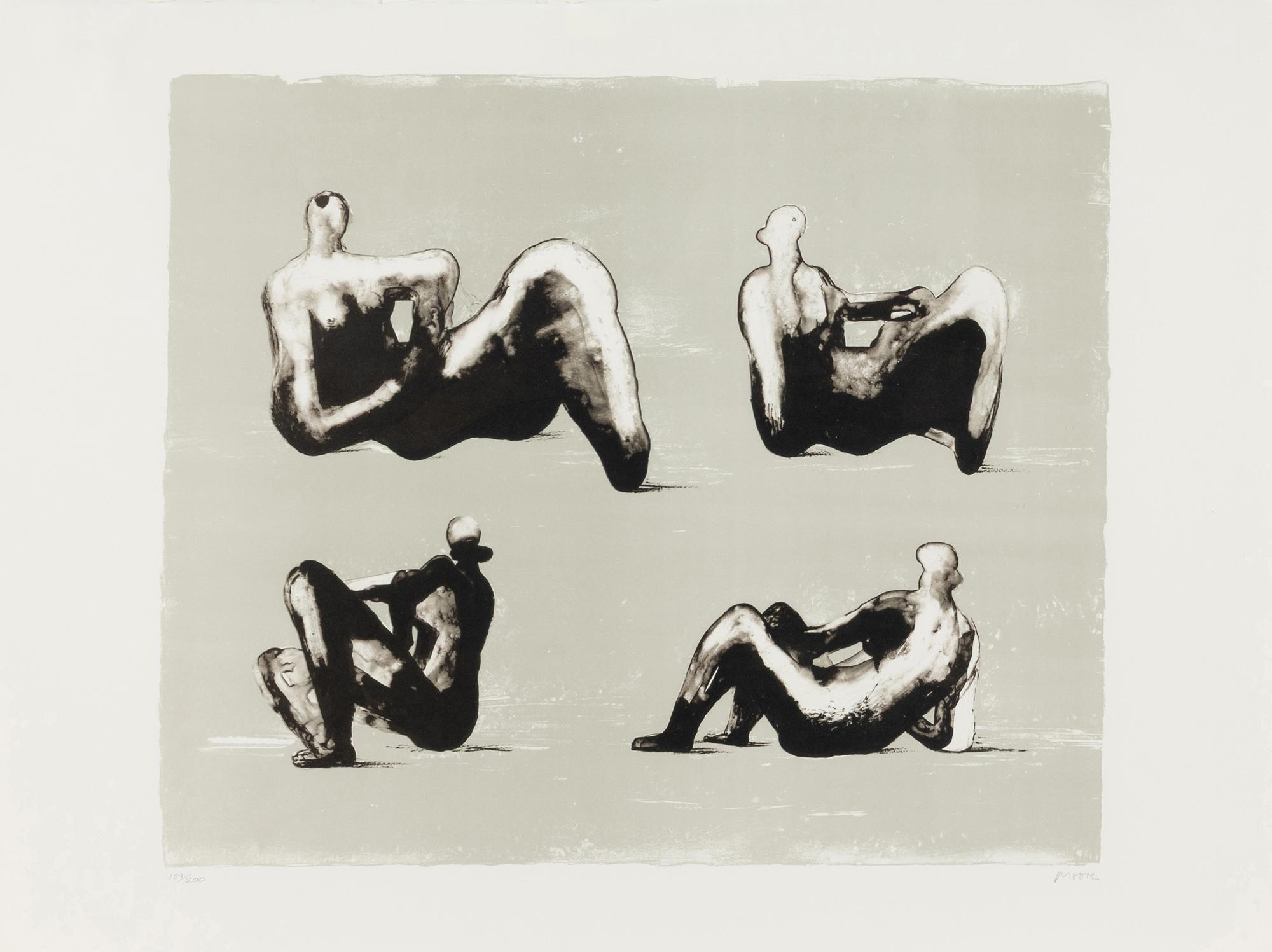Various Artists (20th century) Omaggio a Michelangelo (complete portfolio of thirteen) , 1975