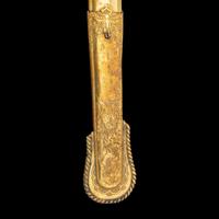 Presentation Grade Imported Staff & Field Officer's Saber Inscribed to Lt. Colonel (General) George Ward - Killed at Gettysburg