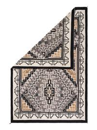 Navajo Two Grey Hills Weaving / Rug