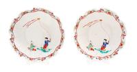 Two Kakiemon Porcelain Plates Diameter 6 1/4 inches each.