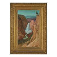 Grafton Tyler Brown (American, 1841-1918) — The Grand Canyon from Lookout Point, Yellowstone National Park , 1886