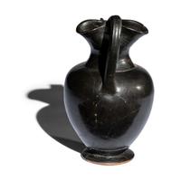 An Attic Black-Figured Trefoil Oinochoe