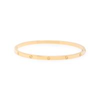 CARTIER, YELLOW GOLD 'LOVE' BRACELET