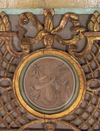 A Louis XVI Provincial Painted Panel
