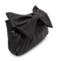 Black Valentino Leather Bow Bag