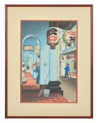 Elizabeth Keith (Scottish, 1887-1956) — New Years Lanterns, Singapore (Malacca)