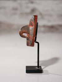 Tlingit Polychrome Hawk Maskette