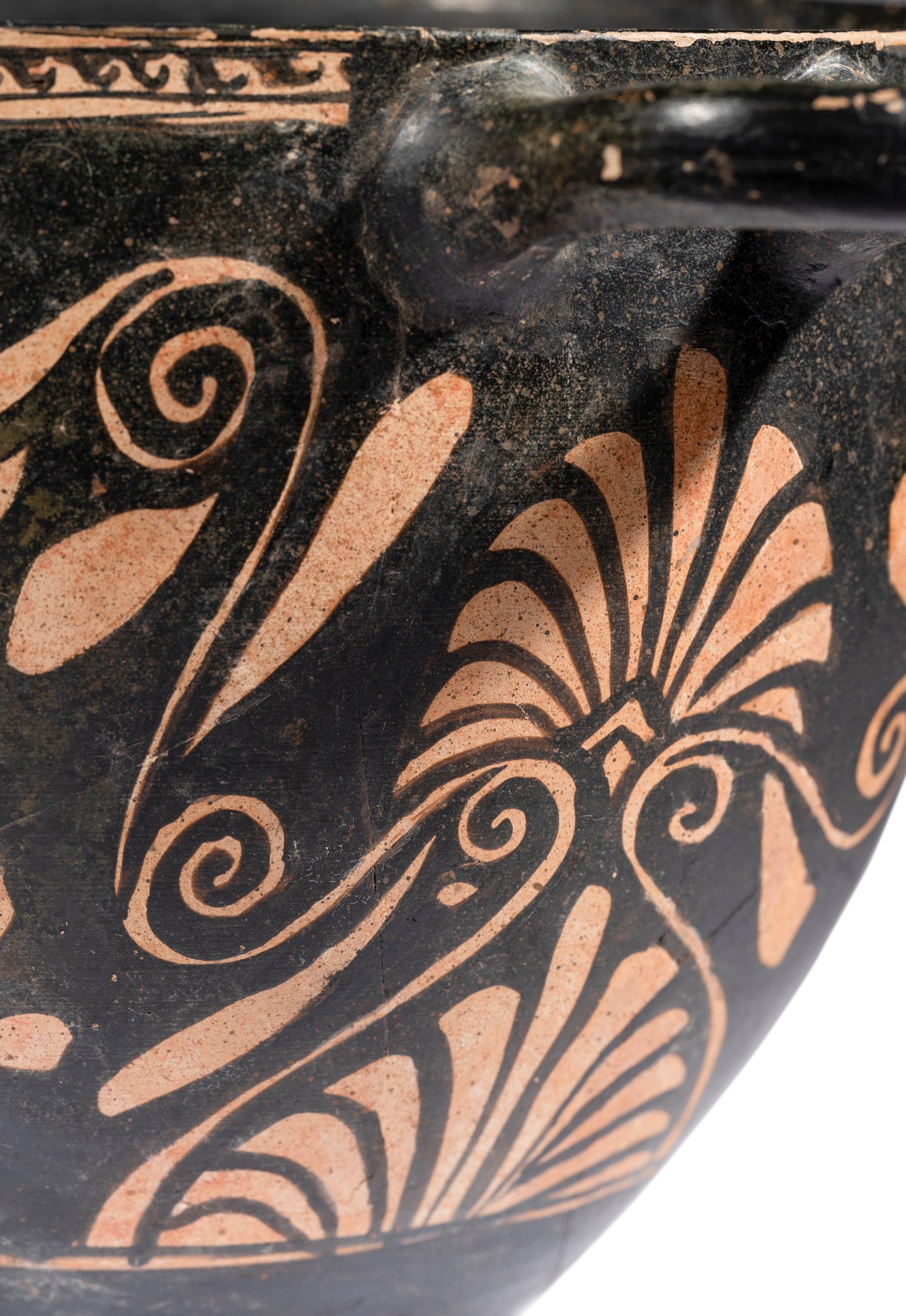 A Lucanian Red-Figured Skyphos