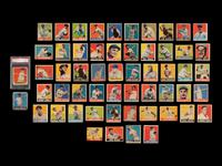 A Collection of Over 50 1948 Leaf Baseball Cards Including Stan Musial Rookie