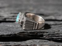 Sterling Silver and Nevada Blue Turquoise Ring