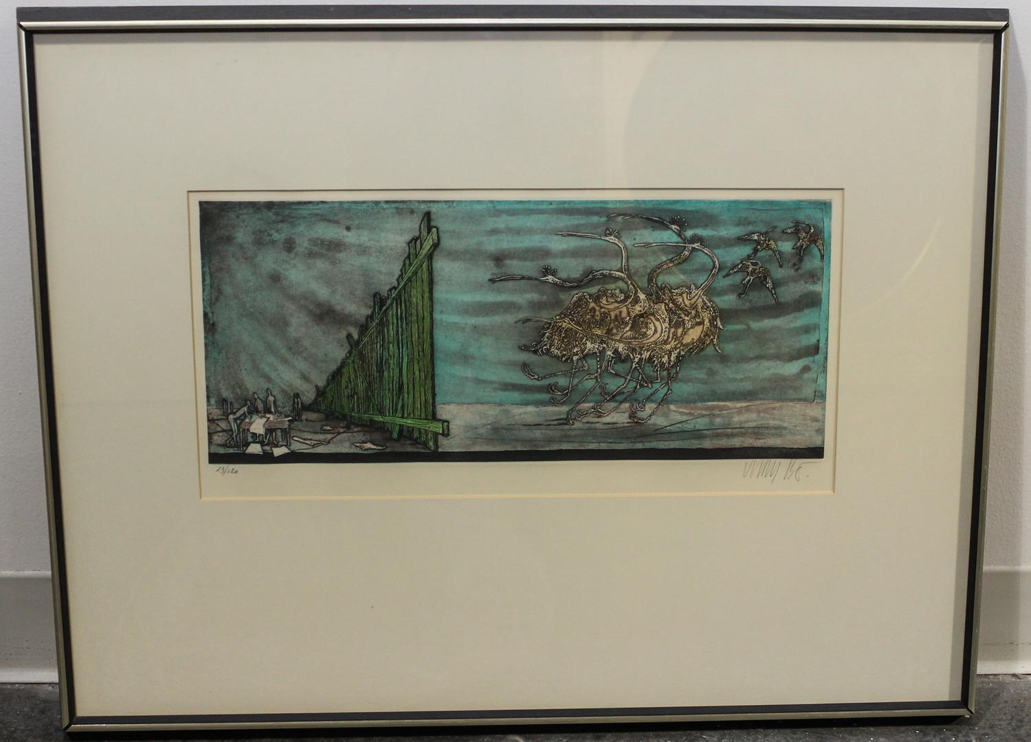 Artist Unknown, (20th century), Building the Bridge