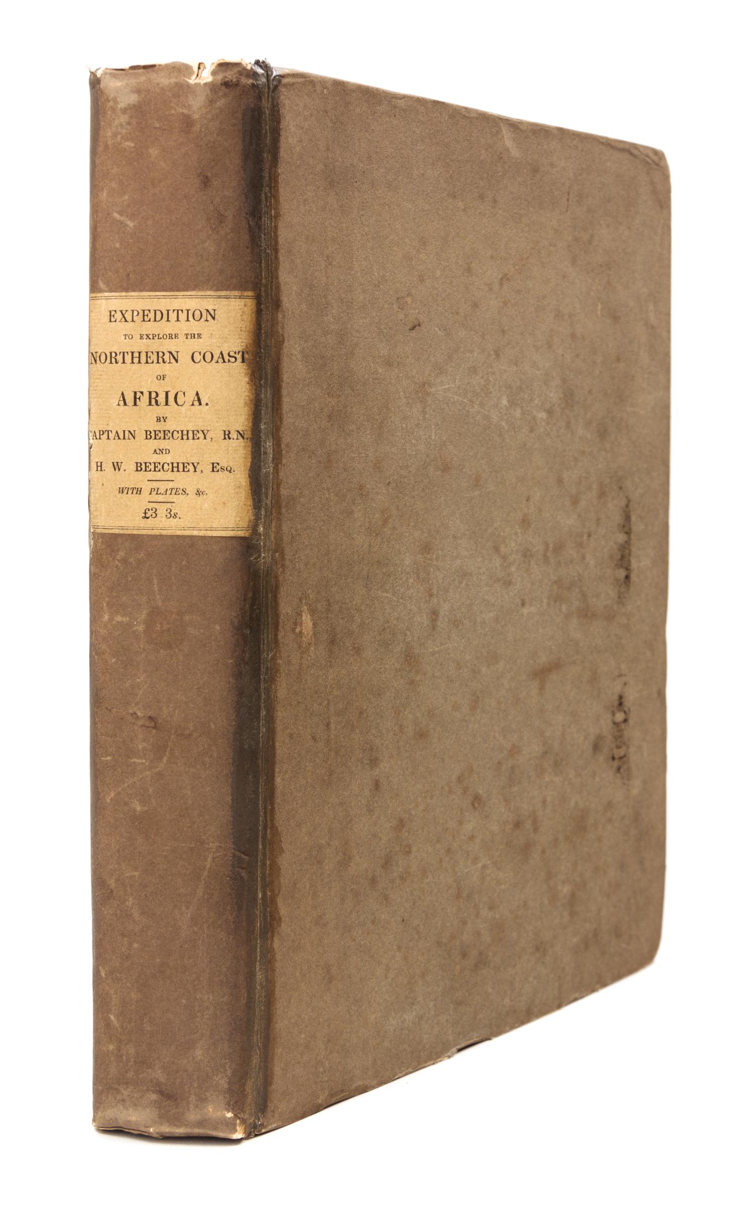 BEECHEY, F. W. and H. W. BEECHEY. Proceedings of the Expedition to explore the Northern Coast of Africa. FIRST EDITION, ORIGINAL BOARDS