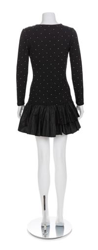 Lanvin Black Knit Dress, 1980s