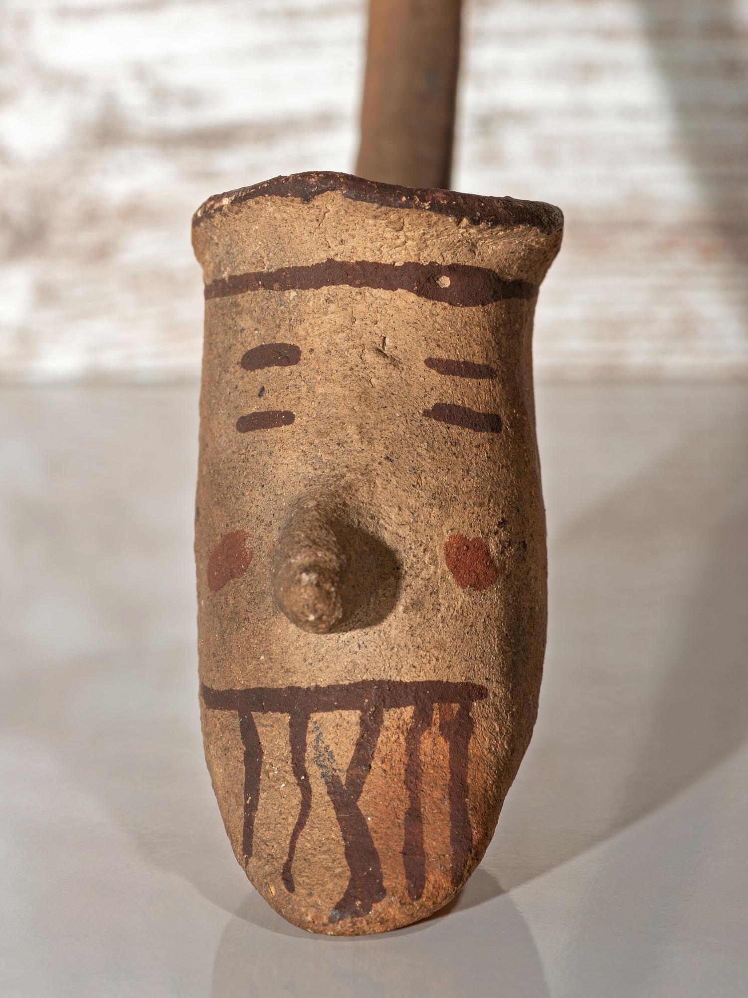 Collection of Pueblo Pottery Pipes