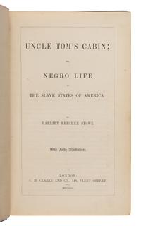 Stowe, Harriet Beecher (1811-1896). A group of 4 titles, most first editions, comprising:
