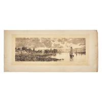 Thomas Moran (After Brunner) (American, 1837-1926) — Dordrecht , 1887