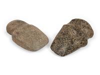 A Group of Granite 3/4 Groove Axes
