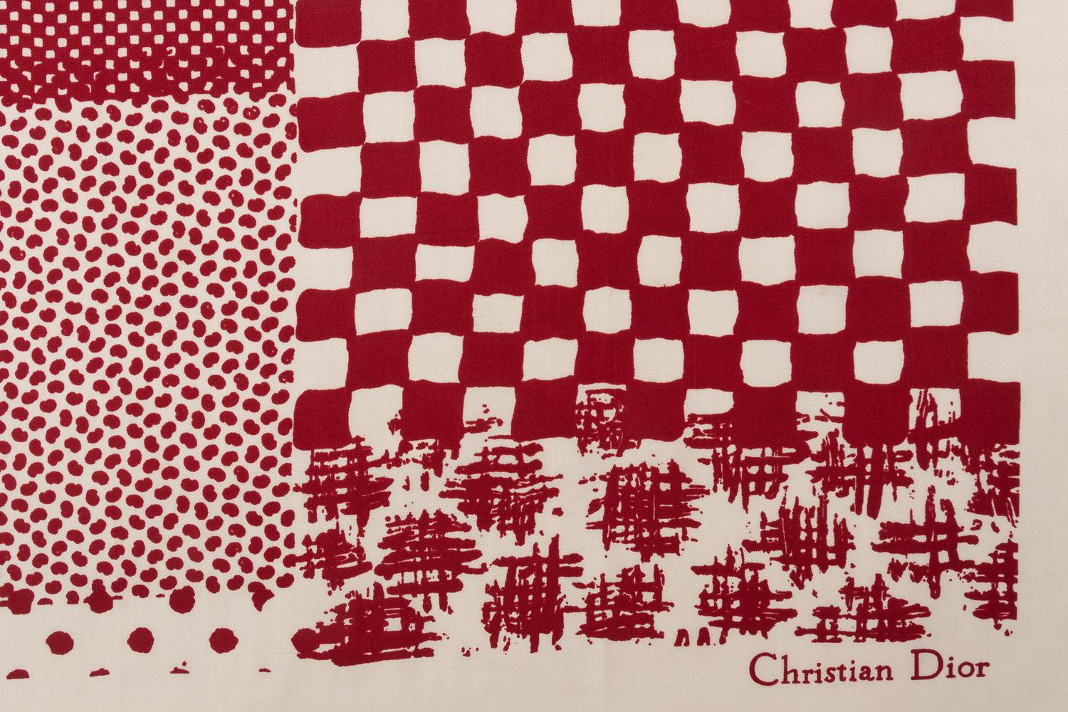Collection of Seven Designer Silk Scarves, 1970-90s