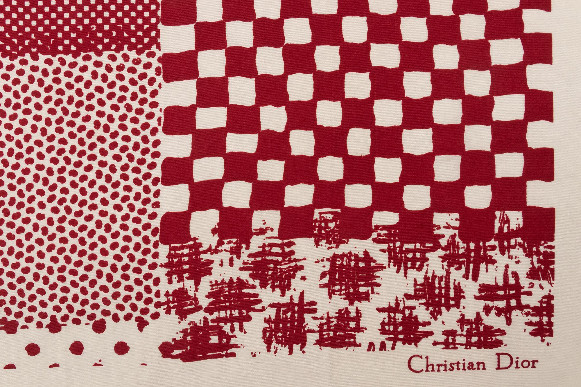 Collection of Seven Designer Silk Scarves, 1970-90s