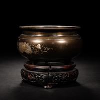 A Chinese Bronze Incense Burner