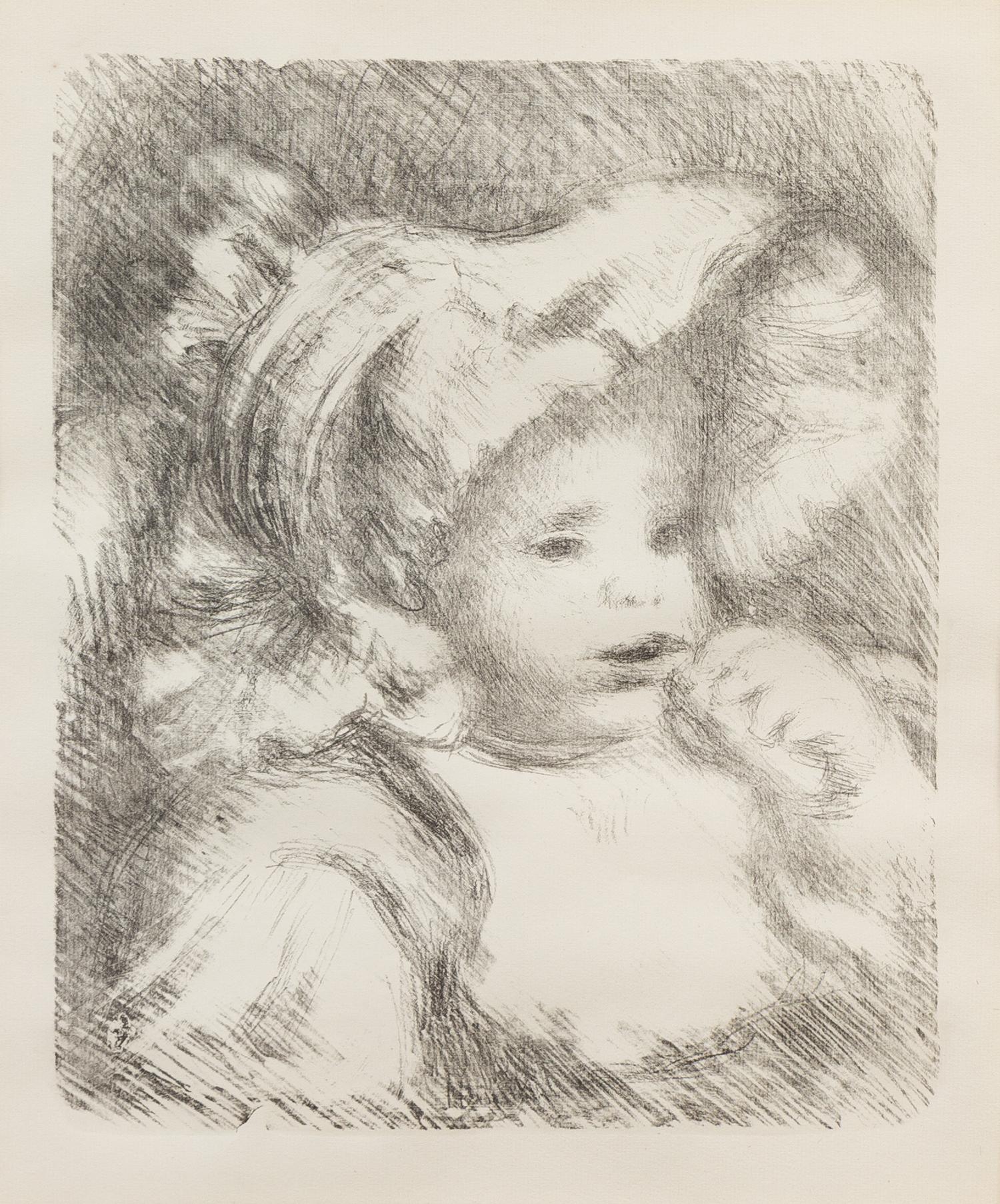 Pierre-Auguste Renoir, (French, 1841-1919), L'enfant au biscuit