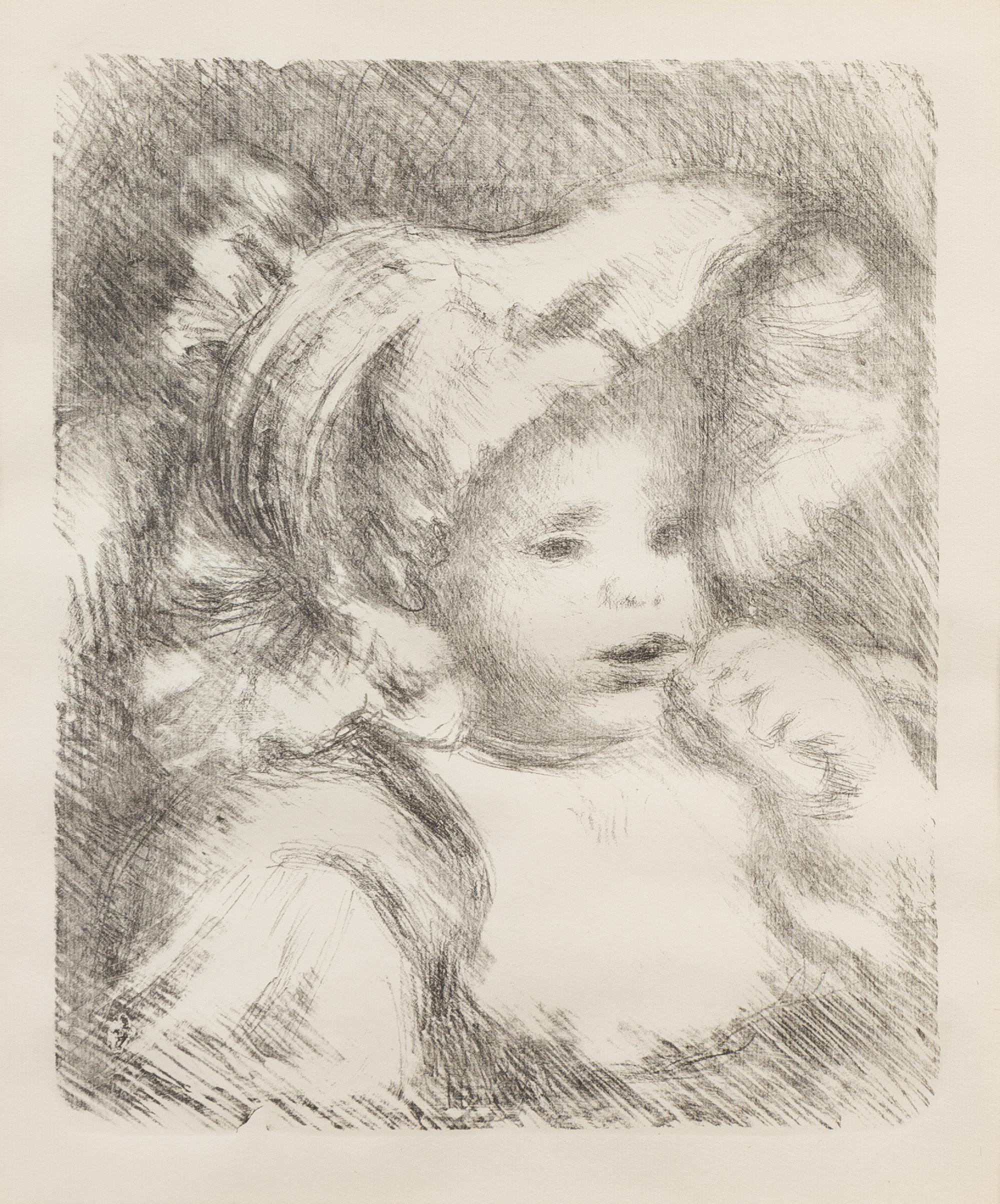 Pierre-Auguste Renoir, (French, 1841-1919), L'enfant au biscuit